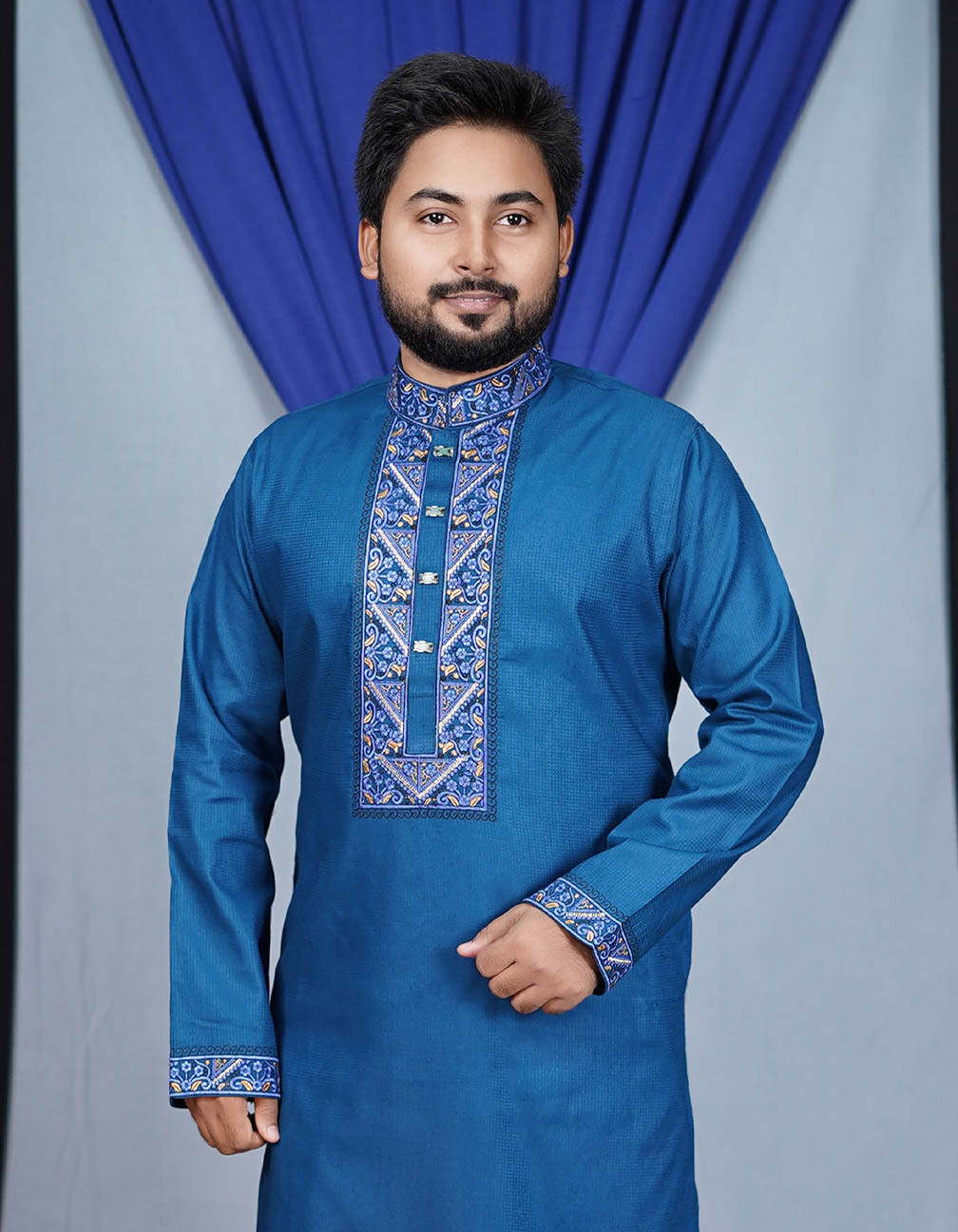 blue-color-embroidery-panjabi-design-609